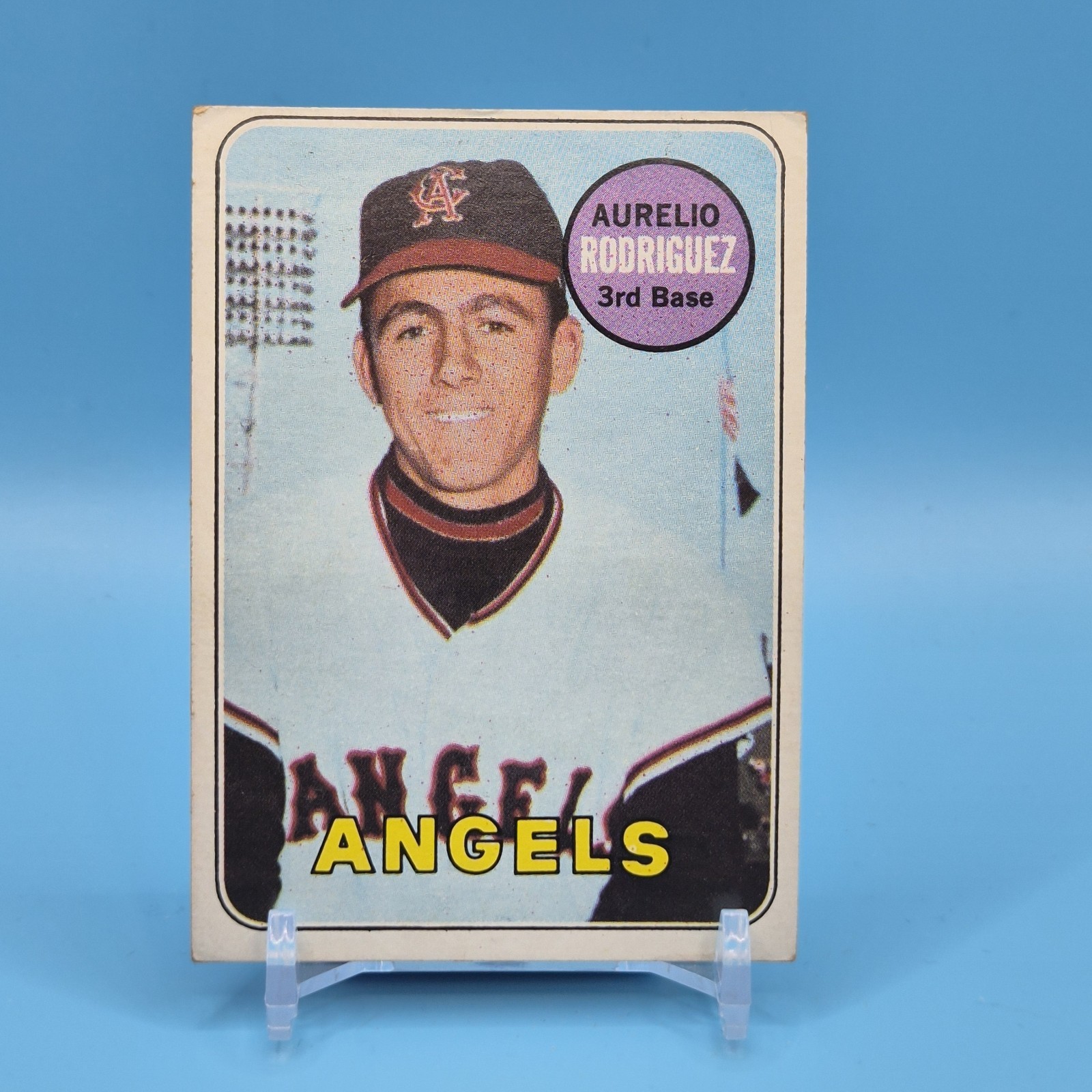 1969 Topps – High # Aurelio Rodriguez #653 (RC) EX