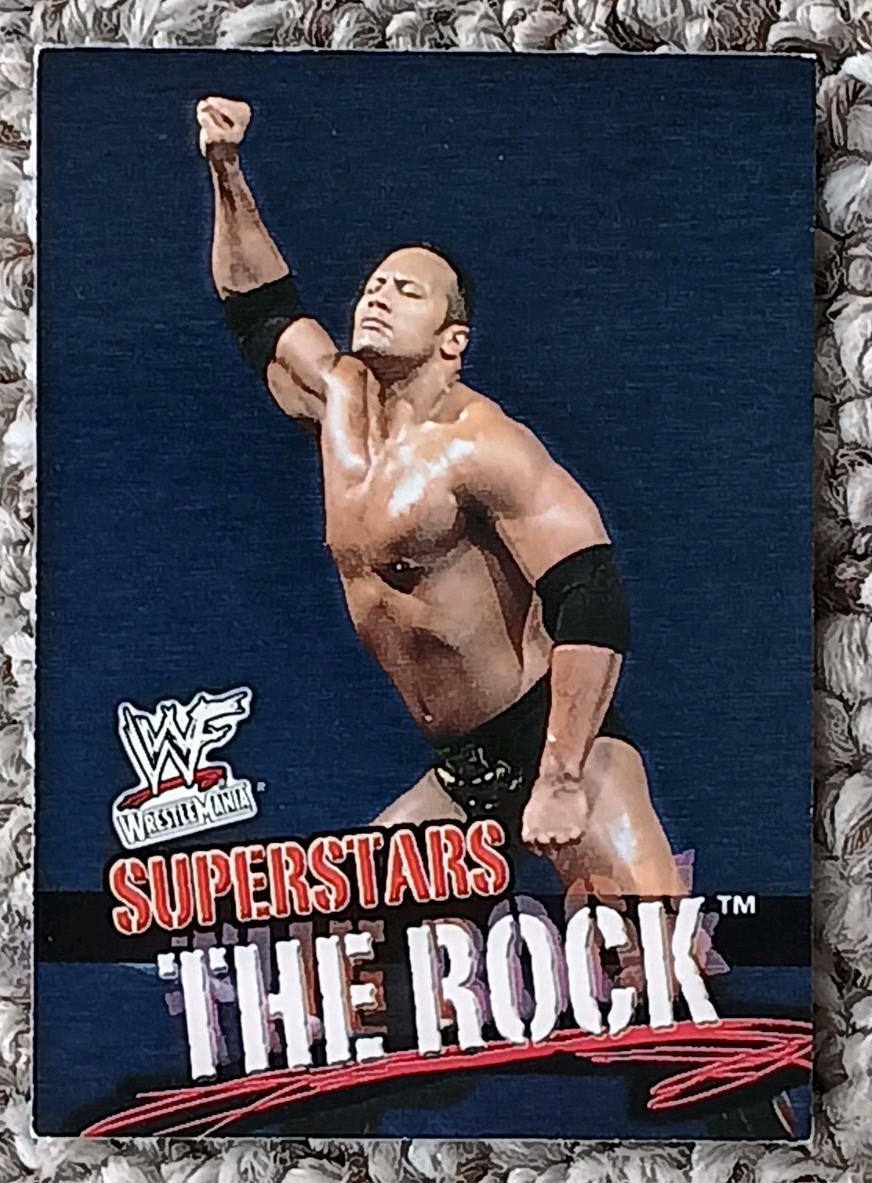 2001 Fleer WWF Superstars #1 The Rock