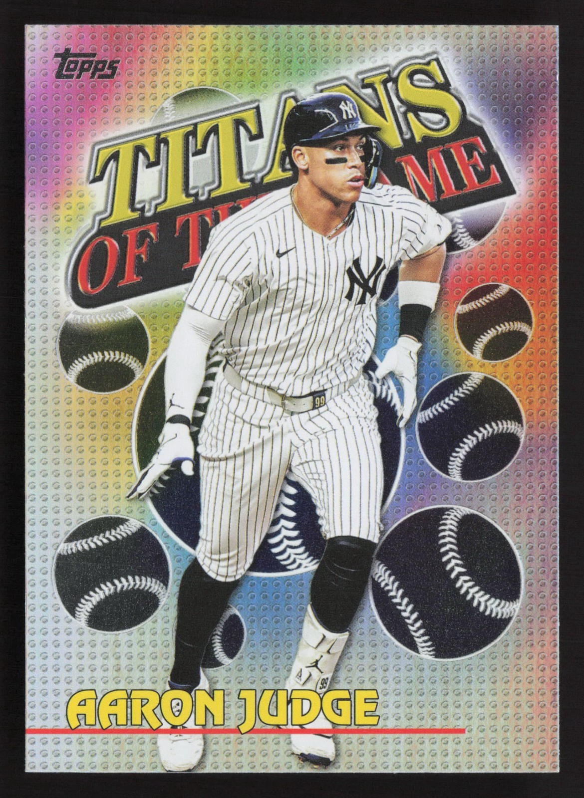 Aaron Judge #TOG-3 2026 Topps Titans Of The Game