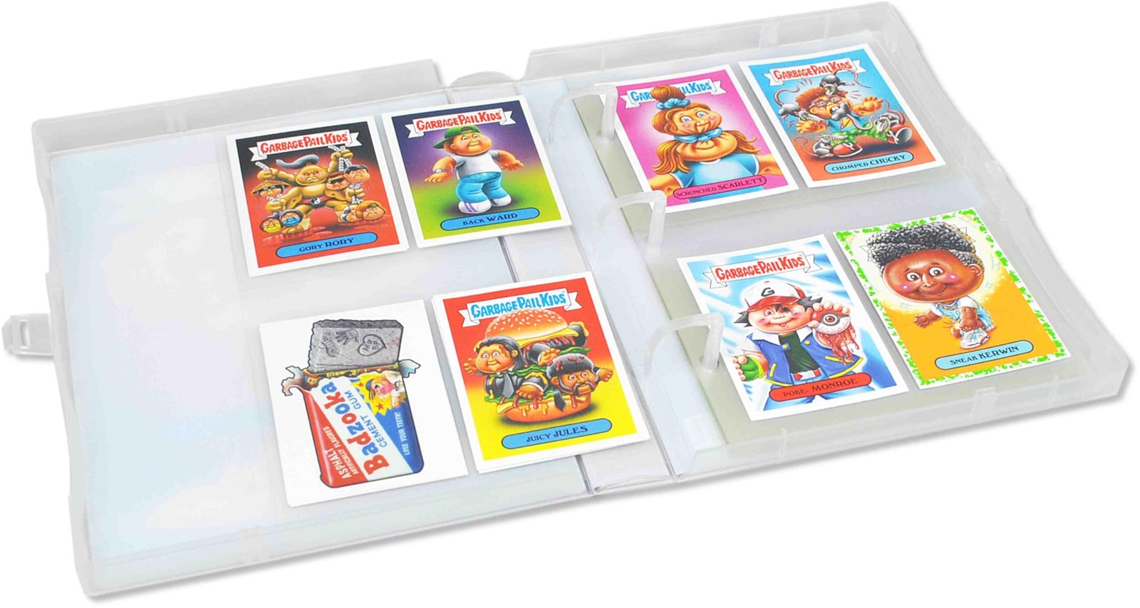 Compact Sized Trading Card Storage Binder With Garbage Pail Cards (GPK) – Ful…