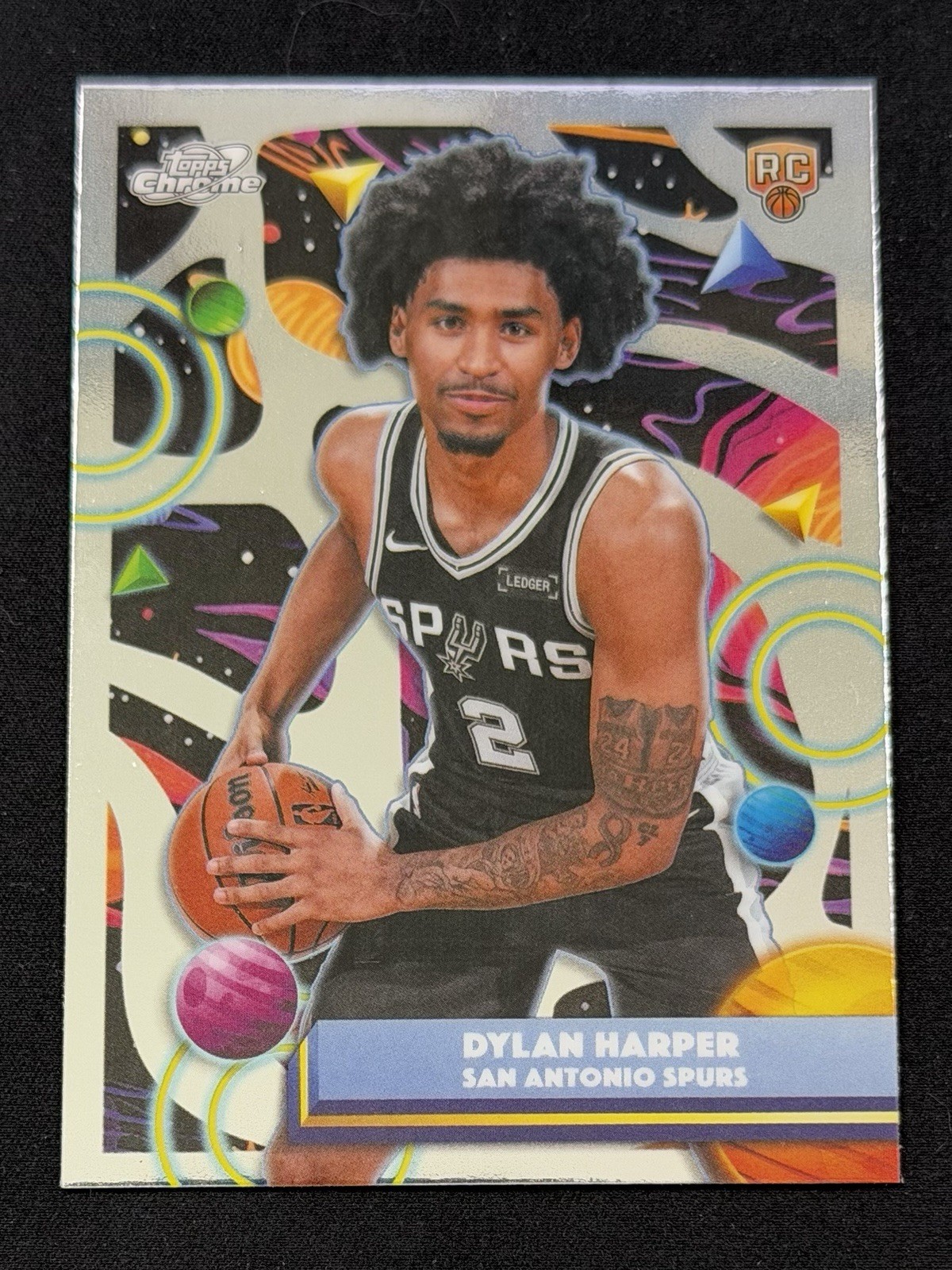 2025-26 Topps Cosmic Chrome – Dylan Harper #186 (RC)