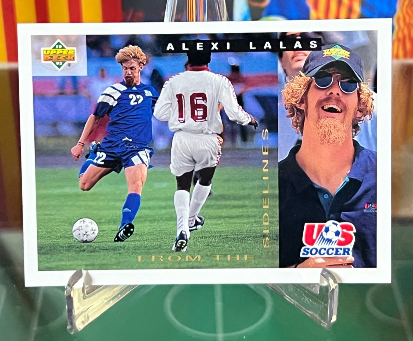 1993 Upper Deck World Cup 94 Preview Alexi Lalas From The Sidelines #157