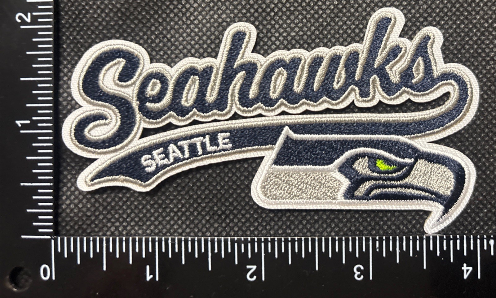 SEATTLE SEAHAWKS NFL FOOTBALL IRON ON EMBROIDERED PATCH SEE PHOTOS