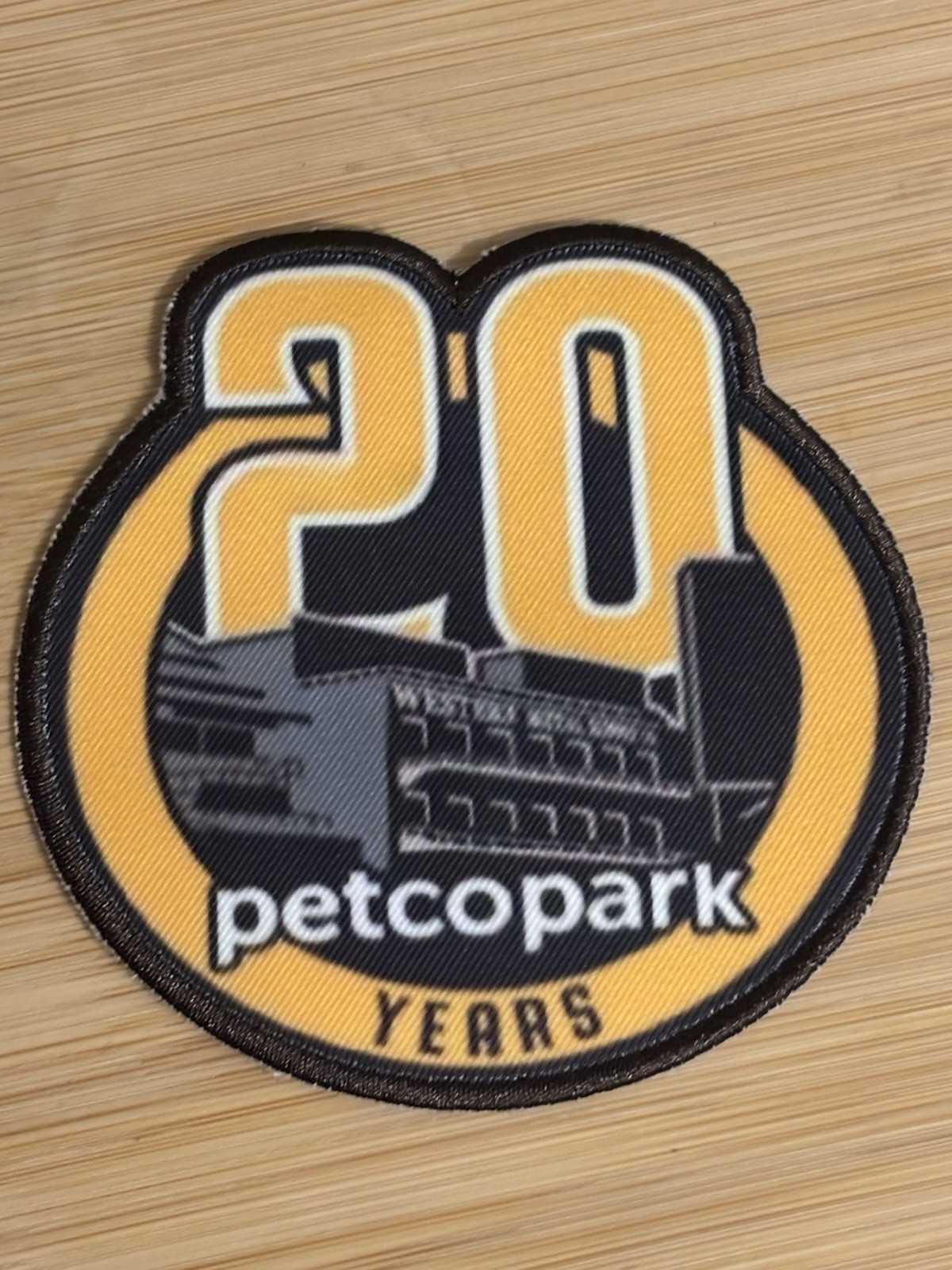 New Petco Park 20th Anniversary Logo Sew On Patch Santiago Padres 4″ Free Shipp