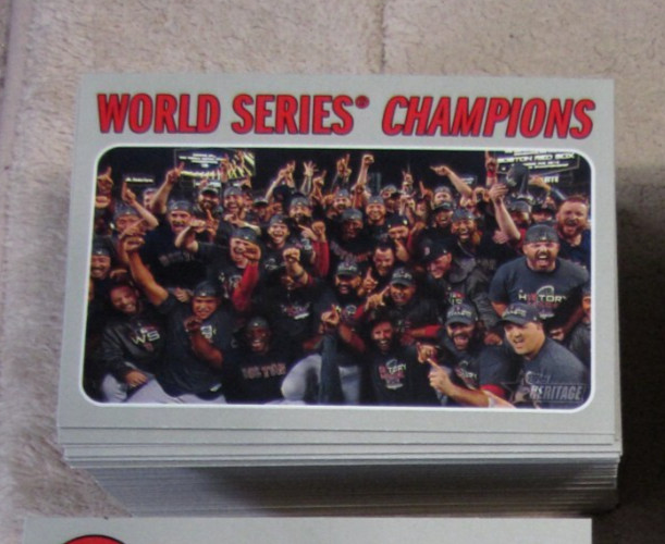 2019 Topps Heritage Baseball (Cards 1-200) (Pick Choose Complete)