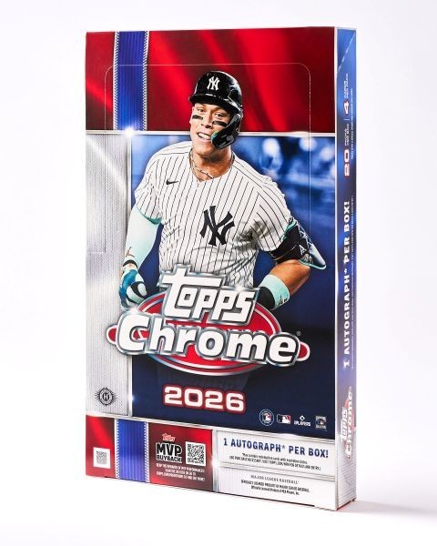 2026 Topps Chrome Baseball Base Cards – Pick Your Card – Pre-Sale Release7.22.26