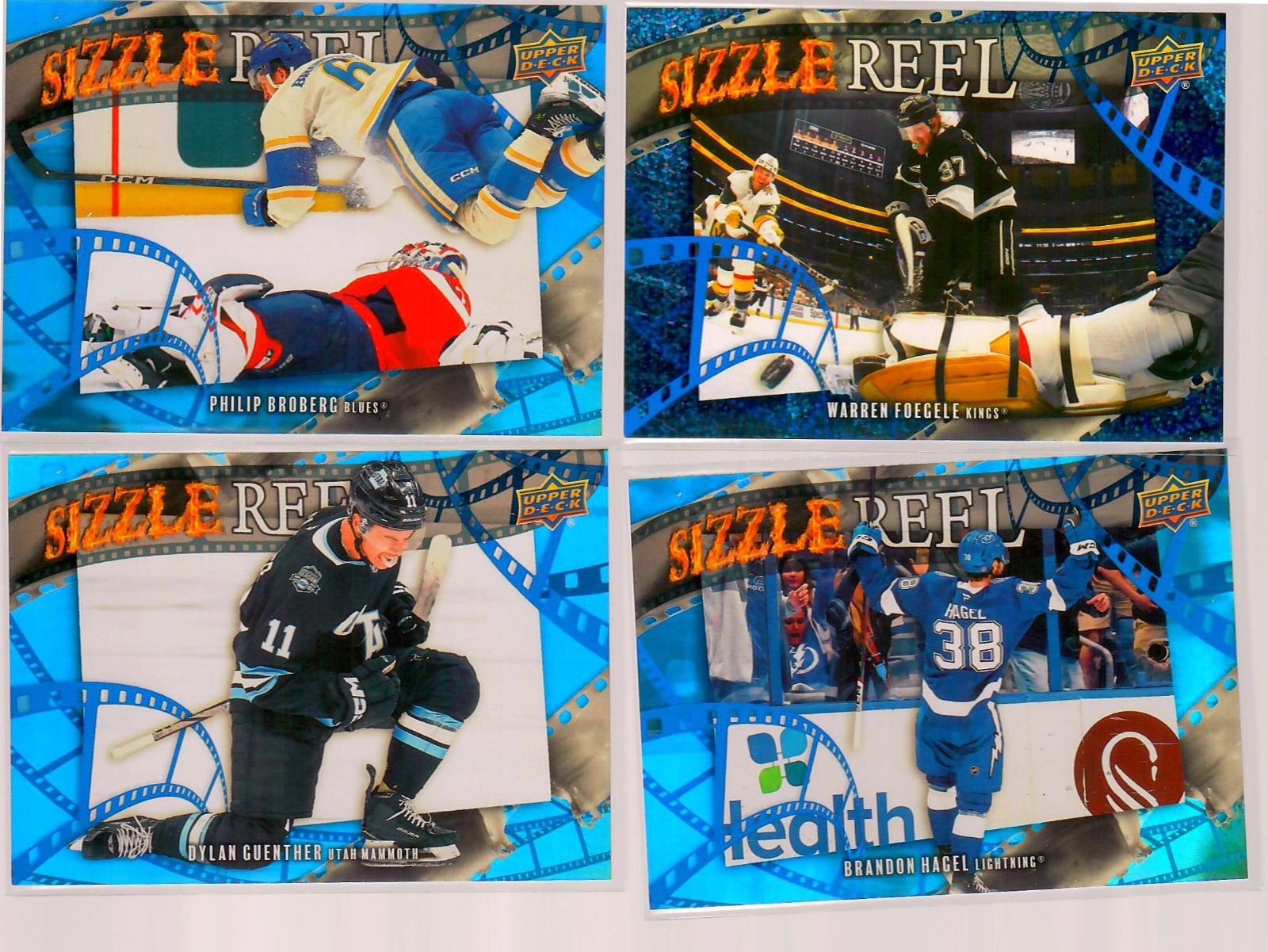 You Pick Single Card! – 2025-26 Upper Deck Series Two Hockey Sizzle Reel Insert
