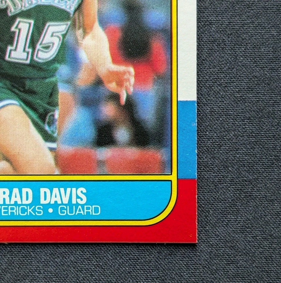 1986-87 Fleer Set-Break # 22 Brad Davis NR-MINT