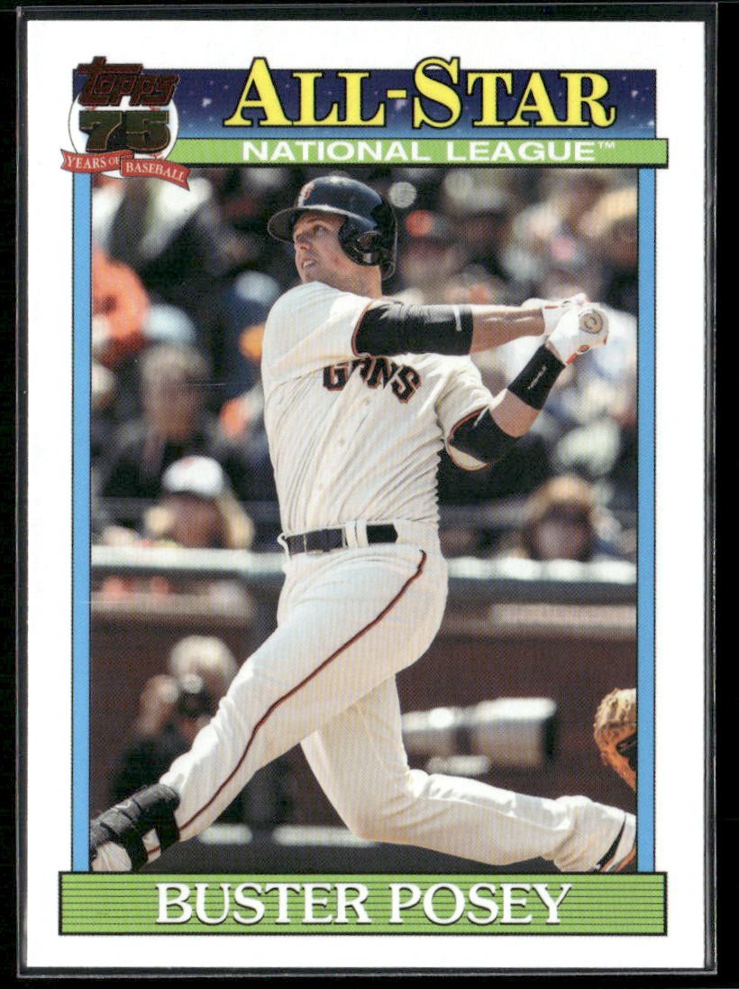 2026 Topps #91AS-18 Buster Posey 1991 Throwback