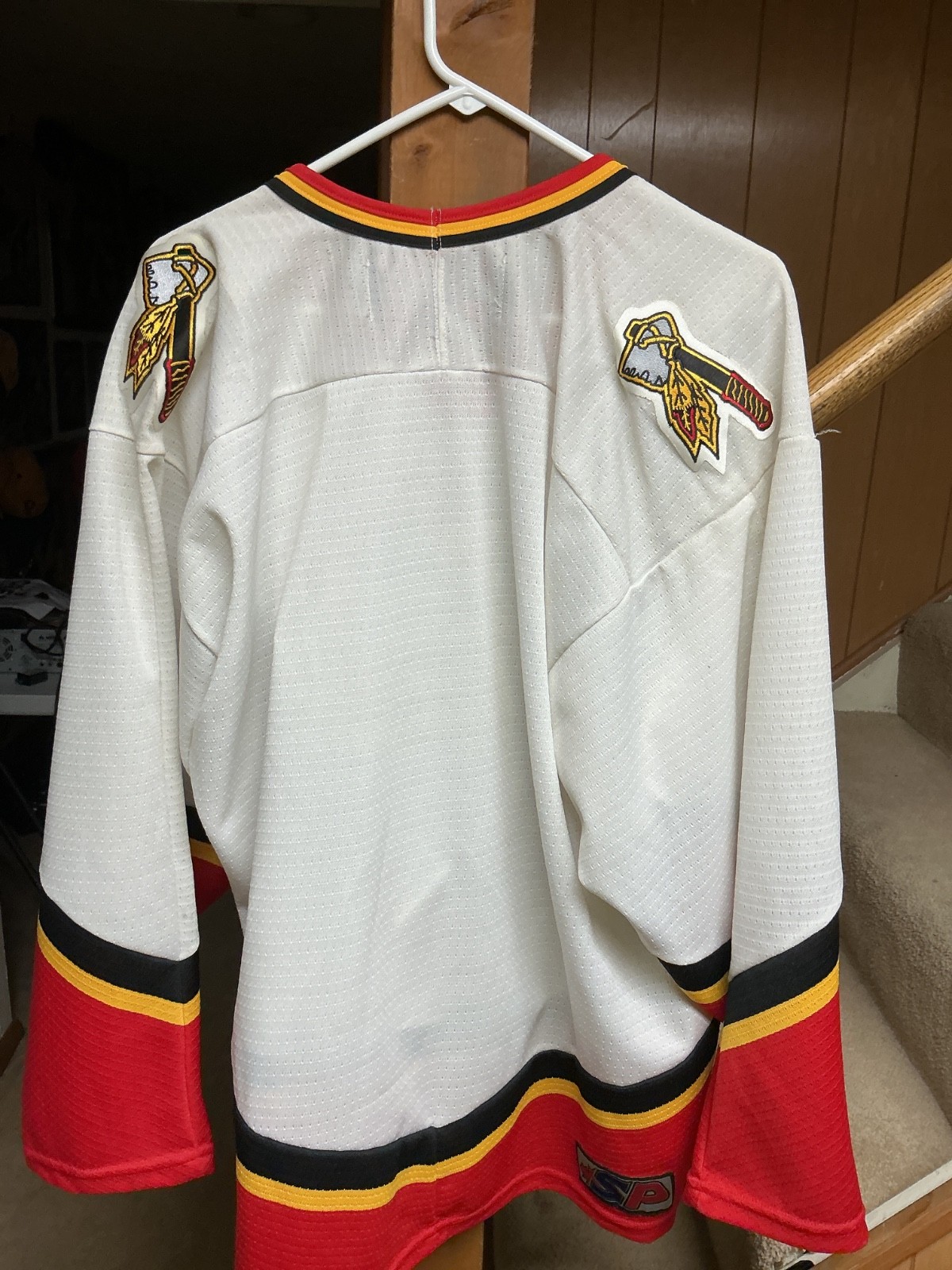 Vintage Johnstown Chiefs Multiple players Signed Hockey Jersey size L