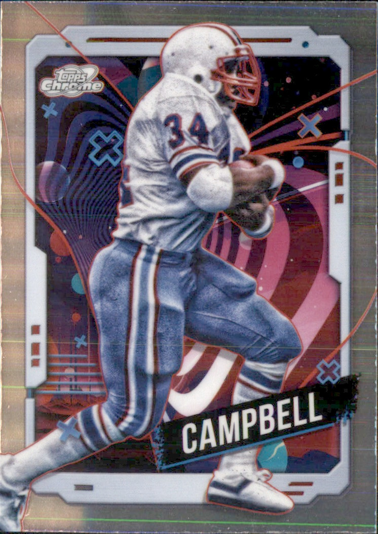 2024 Topps Cosmic Chrome – Earl Campbell Houston Oilers #36