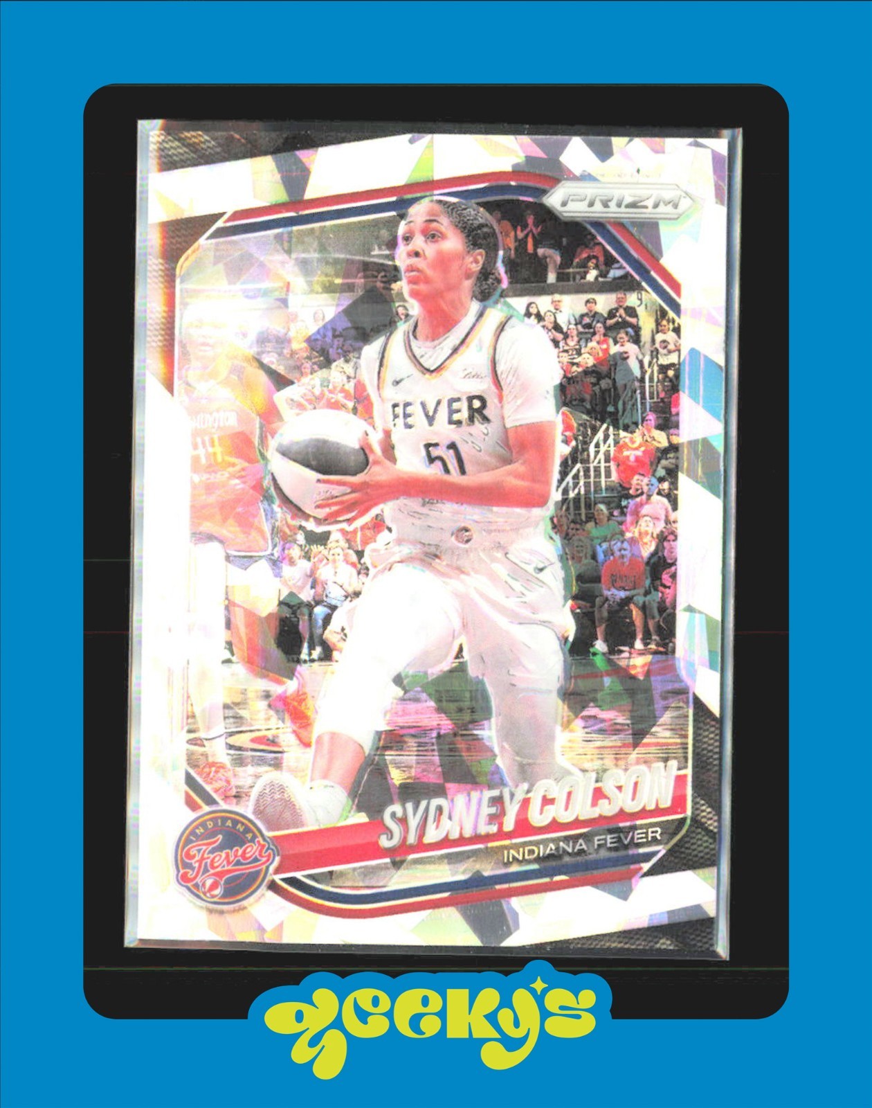 2025 Prizm WNBA – Cracked Ice Sydney Colson #1 – Indiana Fever $2MIN ORDER