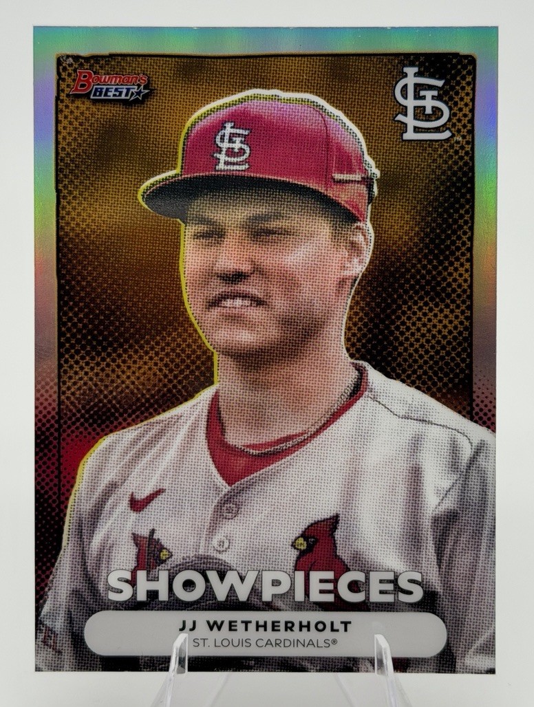 2025 Bowman’s Best – Bowman Showpieces JJ Wetherholt Refractor #BS-11
