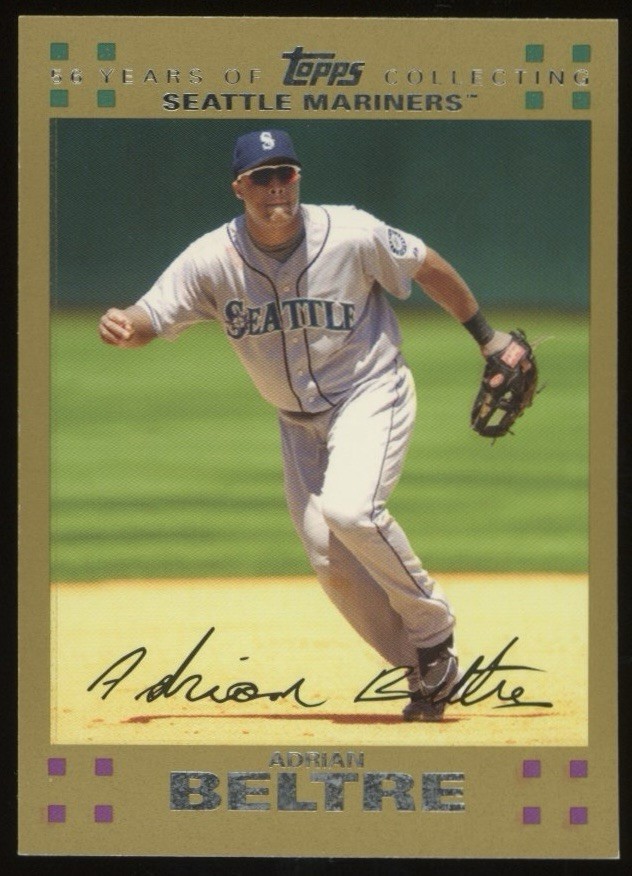 Adrian Beltre 2007 Topps Gold /2007 #374 – Seattle Mariners