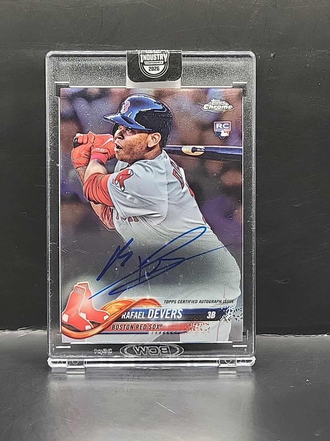 2026 Topps Industry Conference ‘2018 Topps Chrome Rookie Rafael Devers RC AUTO