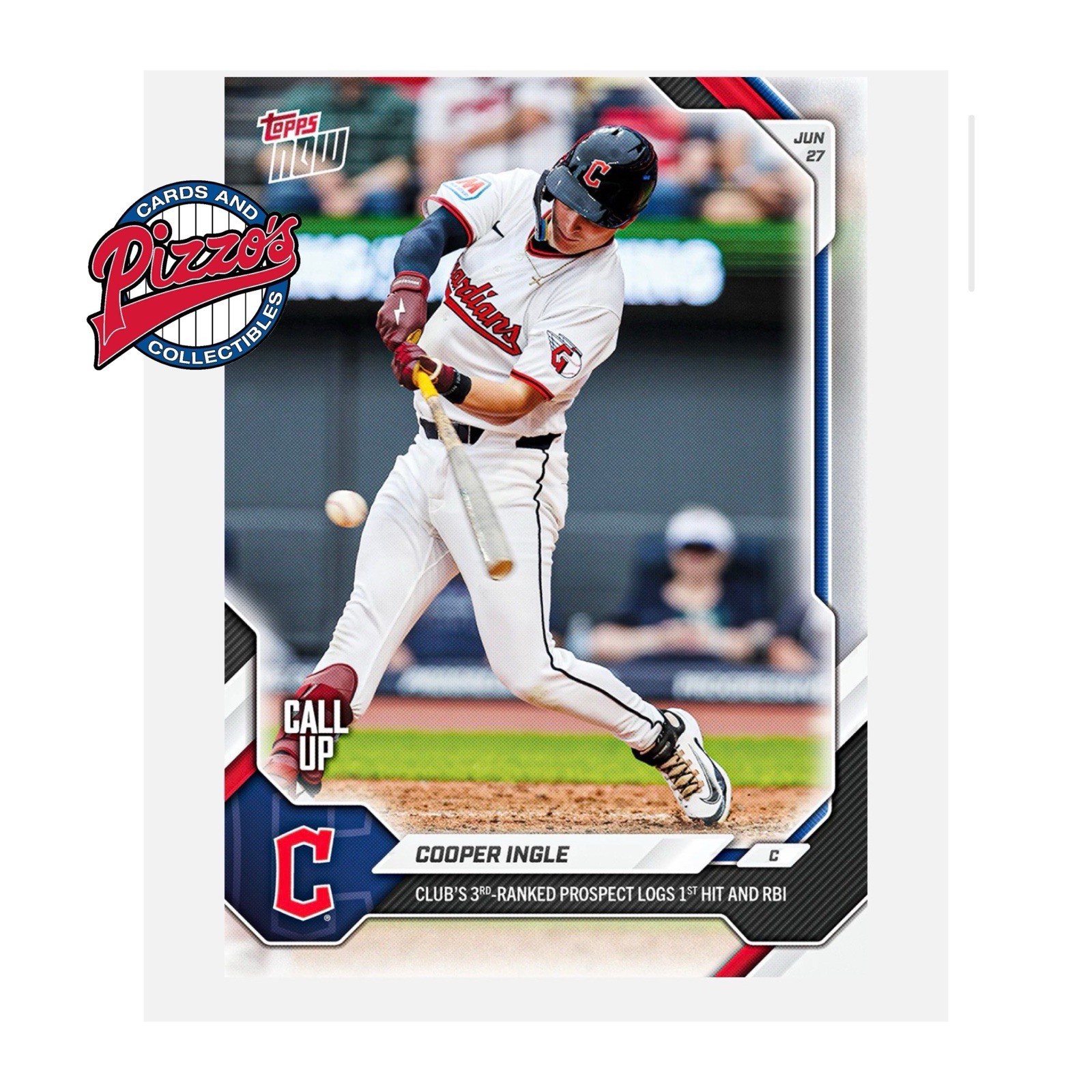 Cooper Ingle Call-Up 1st Hit RBI 2026 MLB Topps NOW Card 386 Presale