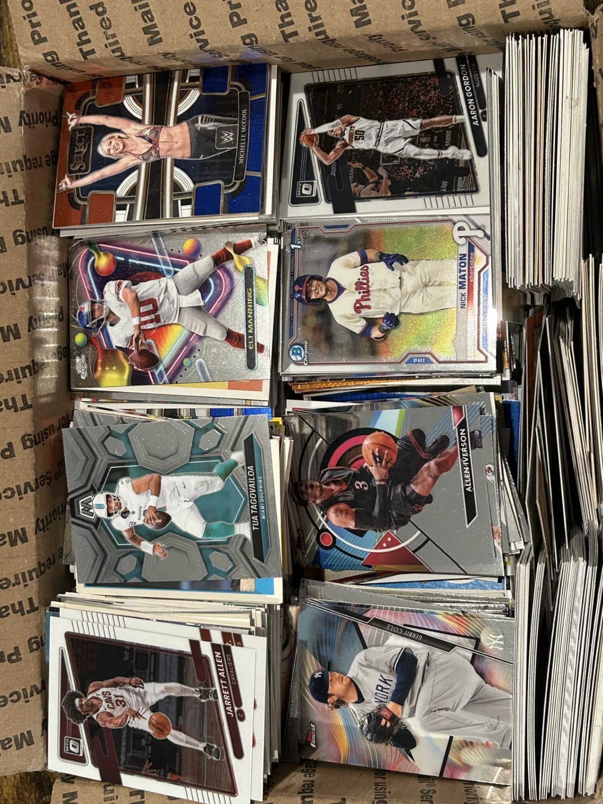 150 Card Lot (Over 4000 cards available) [NFL, MLB, NBA, etc].