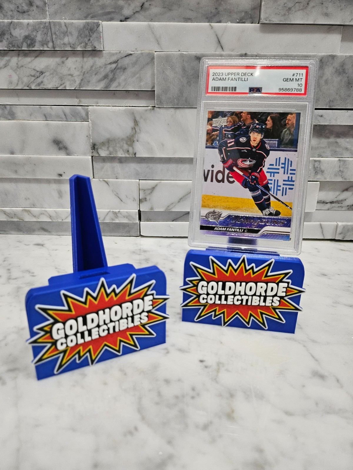 Custom Card Stands (add your logo), For Sports Cards, Pokemon, MTG, Breakers