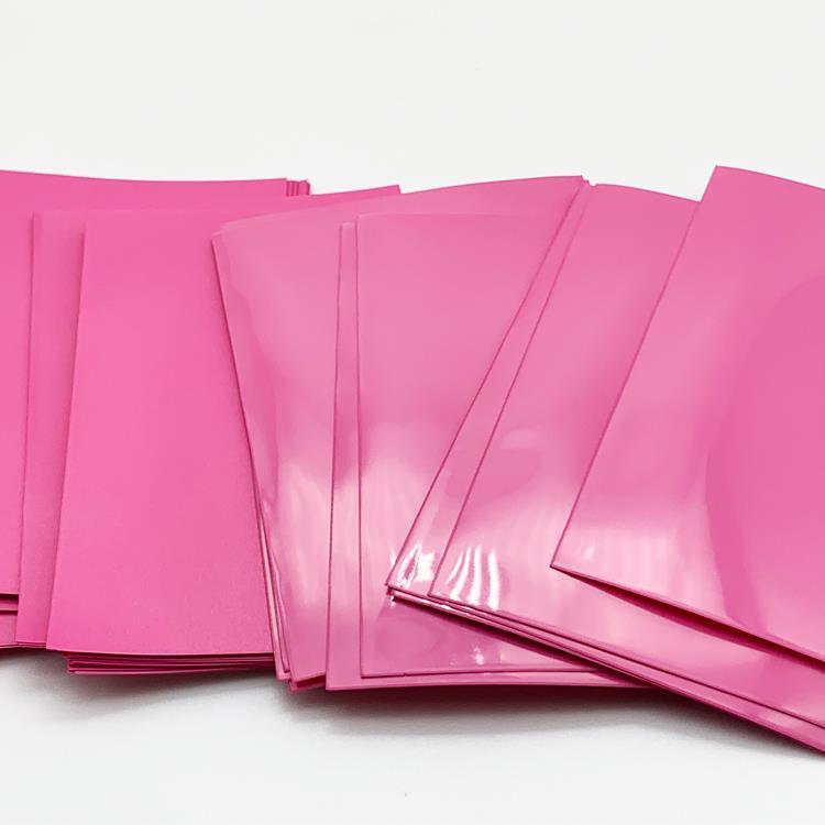 Lenayuyu 100pcs Pink Deck Protector Standard MTG Card Sleeves 66x91mm Glossy