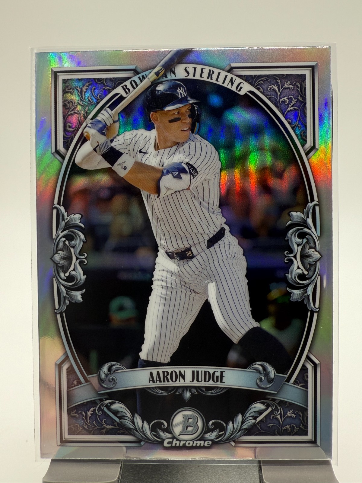 2026 Bowman Chrome Aaron Judge #BST-4 Bowman Sterling New York Yankees