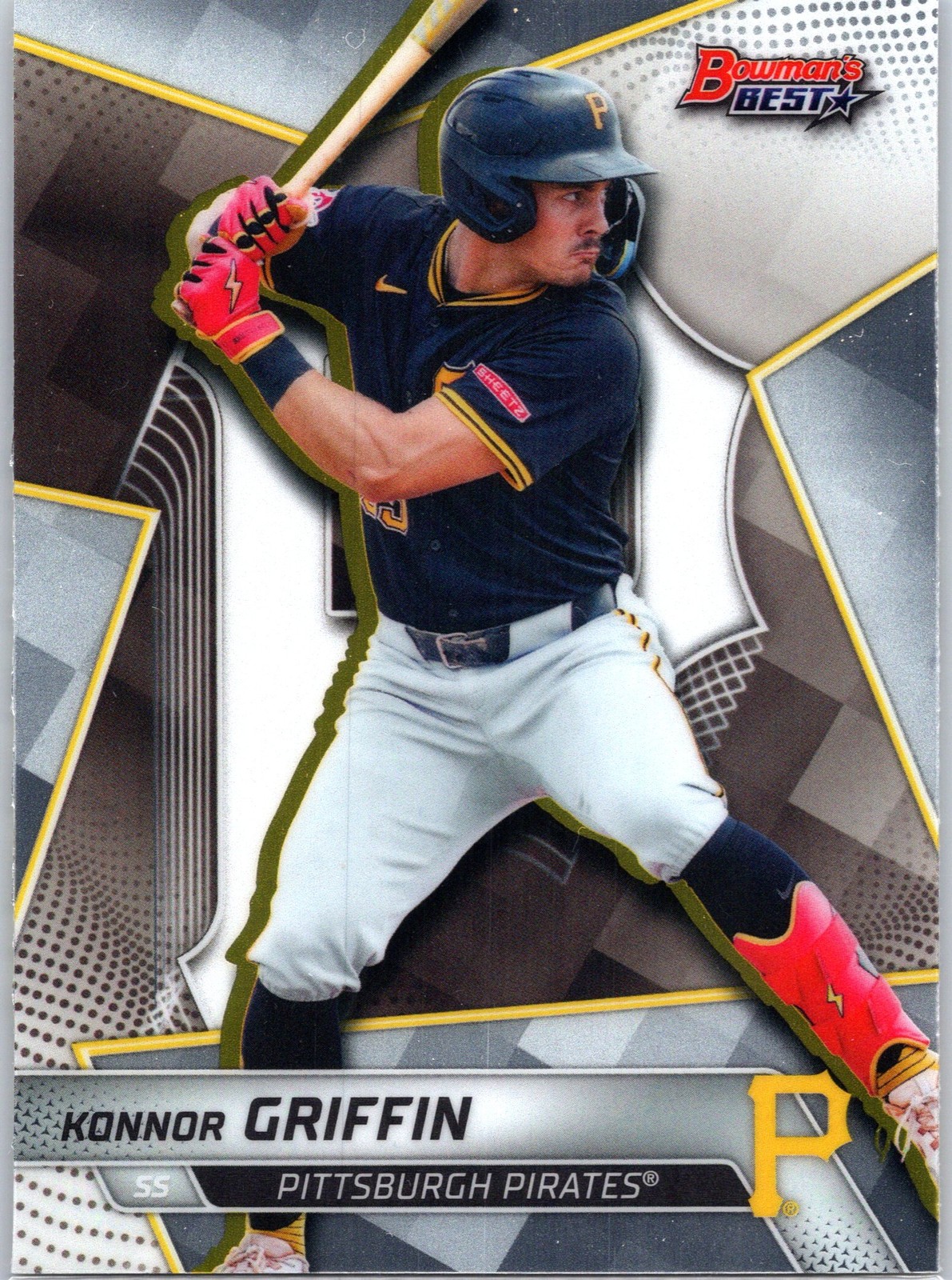 2025 Bowman’s Best #TP-27 Konnor Griffin Pittsburgh Pirates