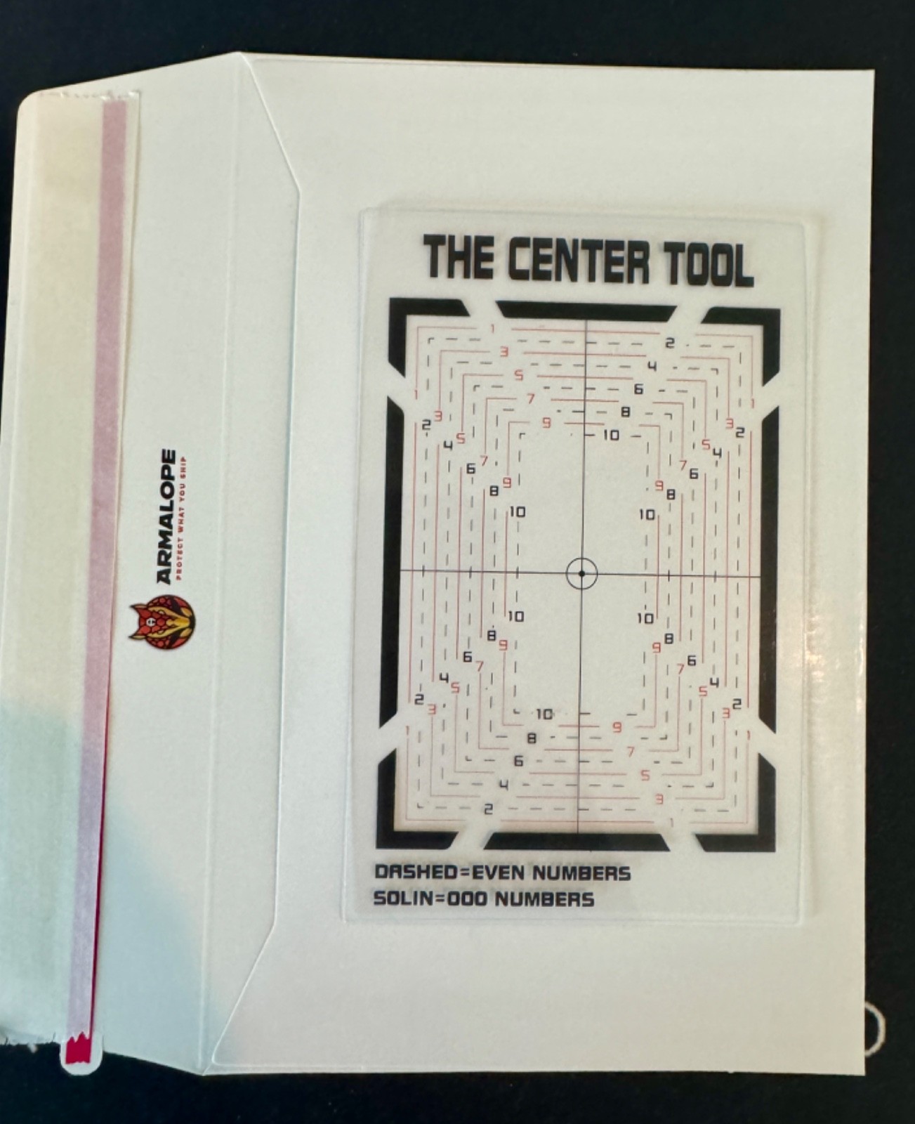Card Centering Tool ~ PSA BGS SGC Card Grading – Perfect for Sports & TCG Cards