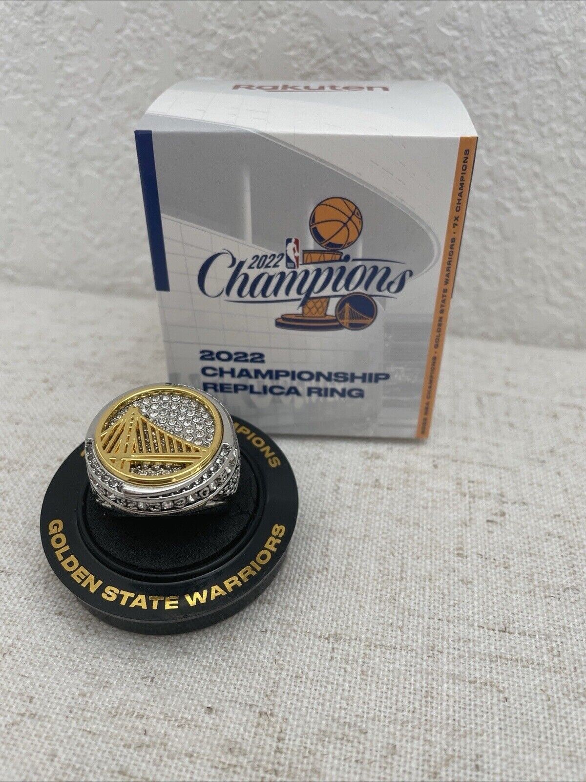 Golden State Warriors 2022 NBA Championship REPLICA RING SGA NIB 11/23/22 CURRY