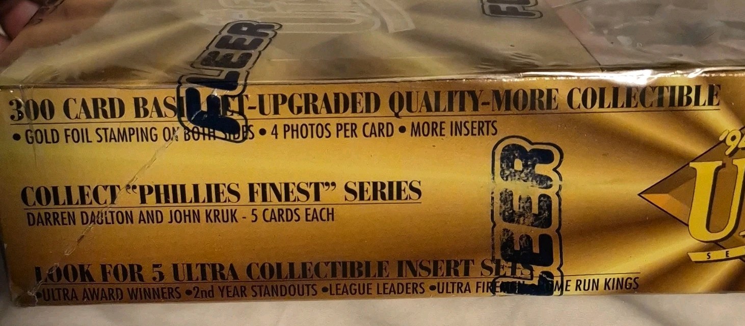 🔥Factory Sealed Box🔥Fleer 1994 Fleer Ultra MLB Baseball 360 Cards!