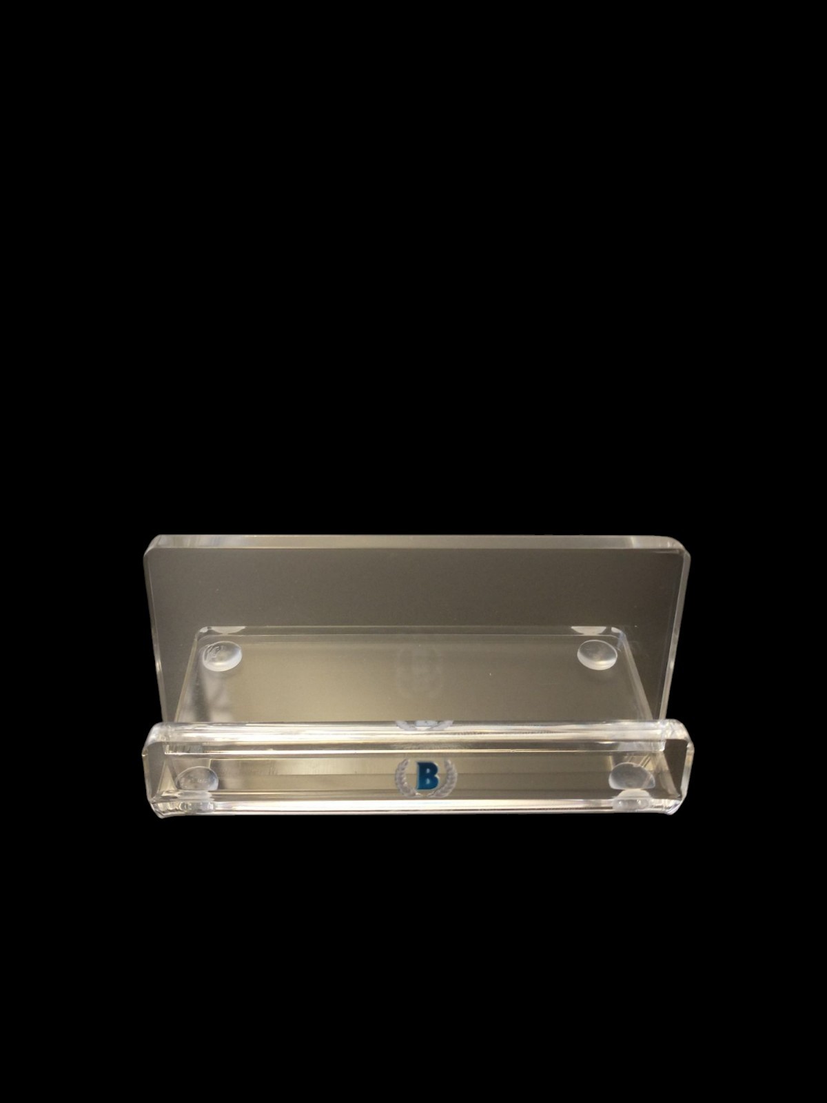 (3 PACK) BGS ACRYLIC DISPLAY STAND WITH LOGO FOR GRADED SLAB W/ RUBBER PADS