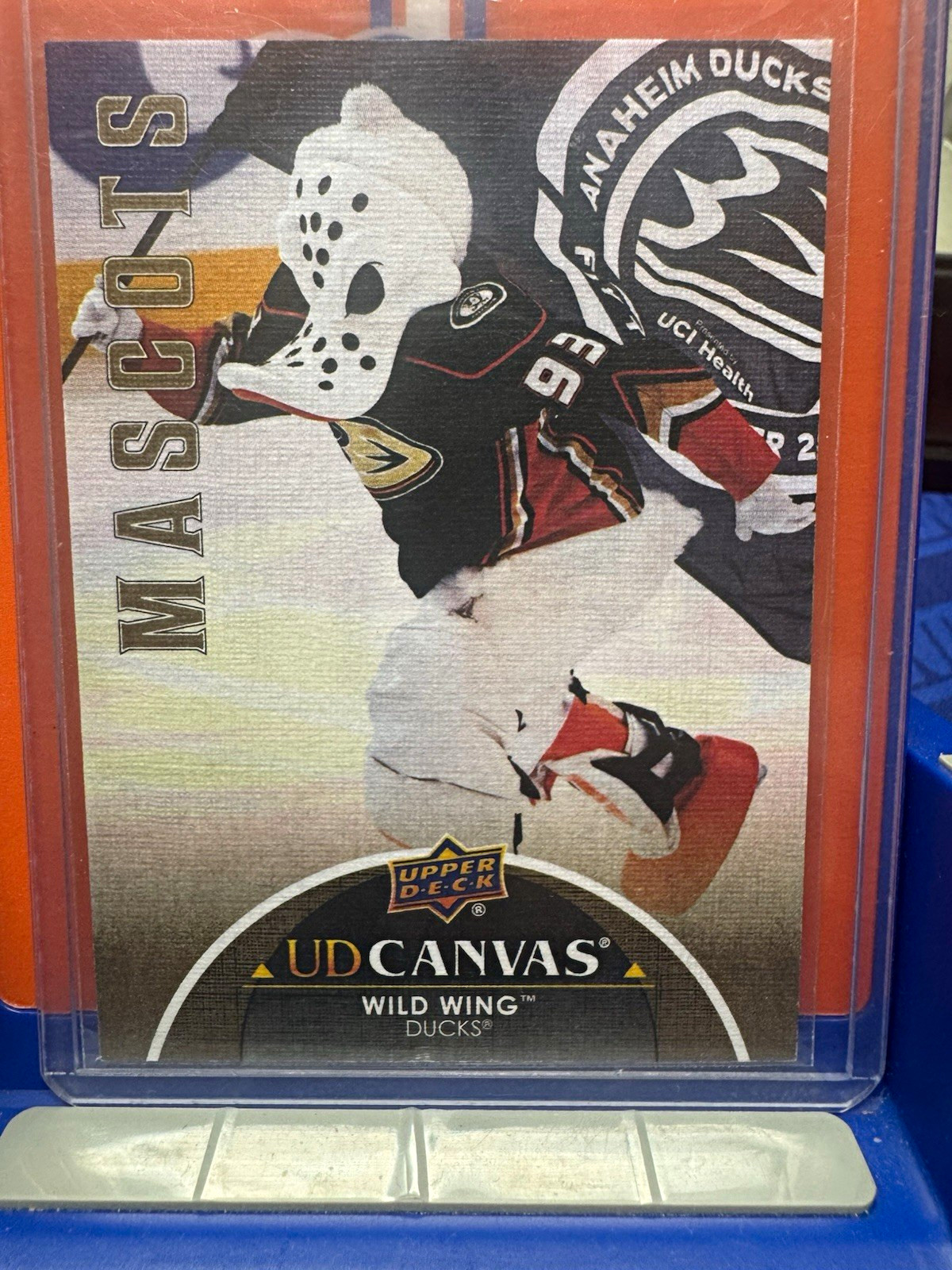Upper Deck 2021-22 Extended Series UD Canvas Mascots Wild Wing Ducks #C391