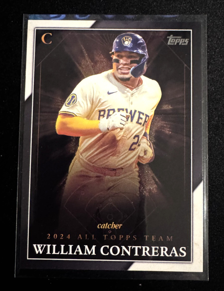 2025 Topps Series 1 #ATT-6 William Contreras All Topps Team Milwaukee Brewers