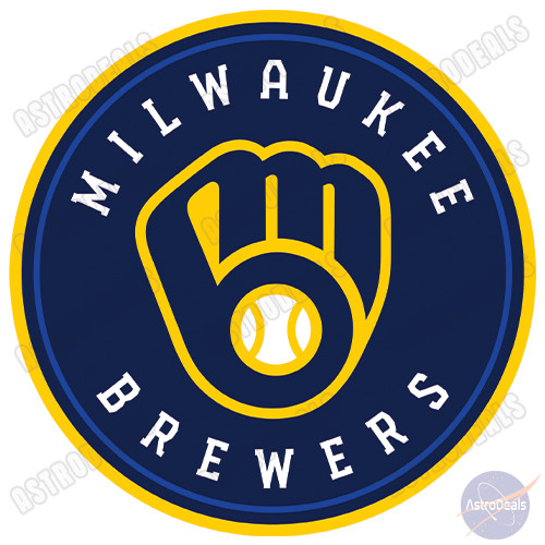 Milwaukee Brewers Logo Vinyl Decal Sticker Car Window Laptop Bumper Sticker