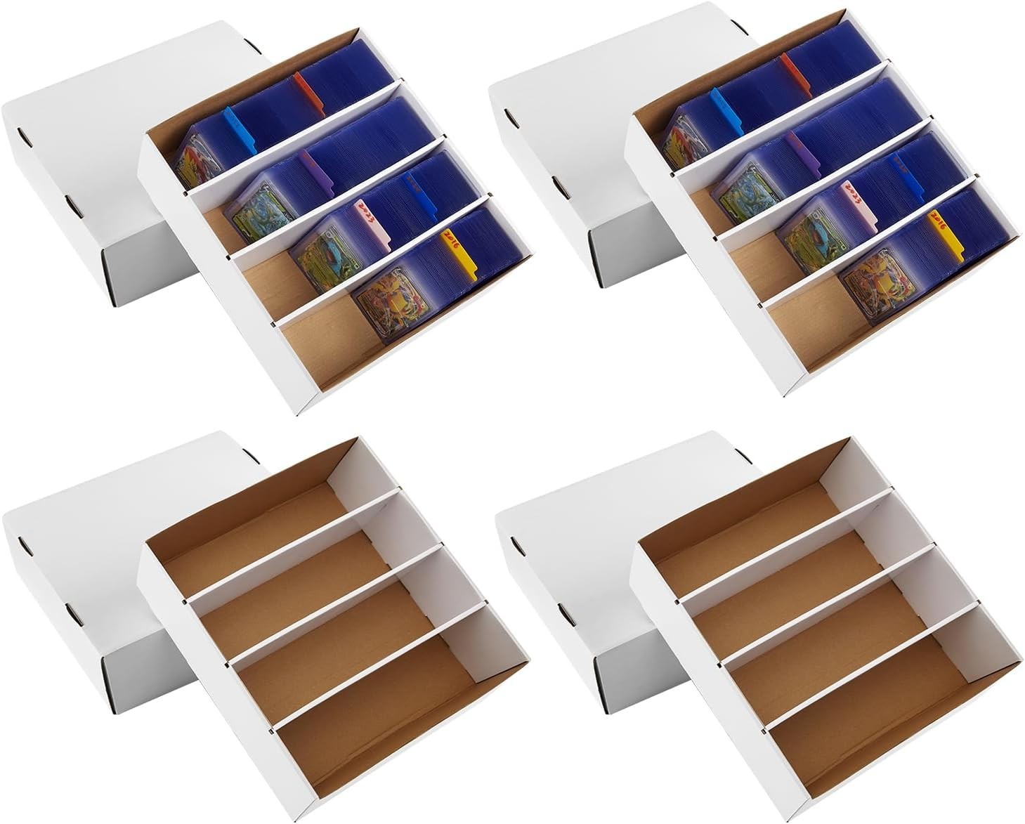 Large Capacity Cardboard Card Boxes