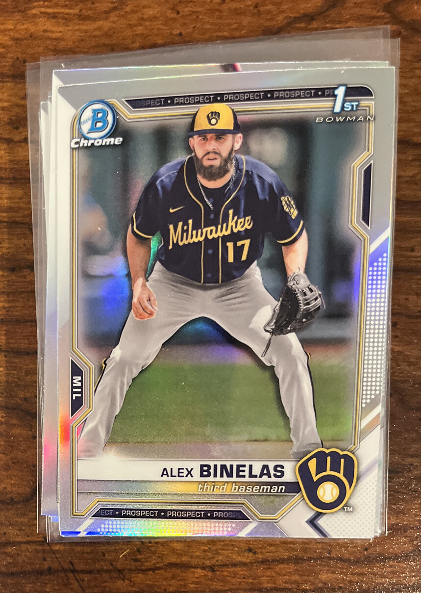 2021 Bowman Draft Chrome REFRACTOR You Pick- Complete Your Set- BDC1-BDC200
