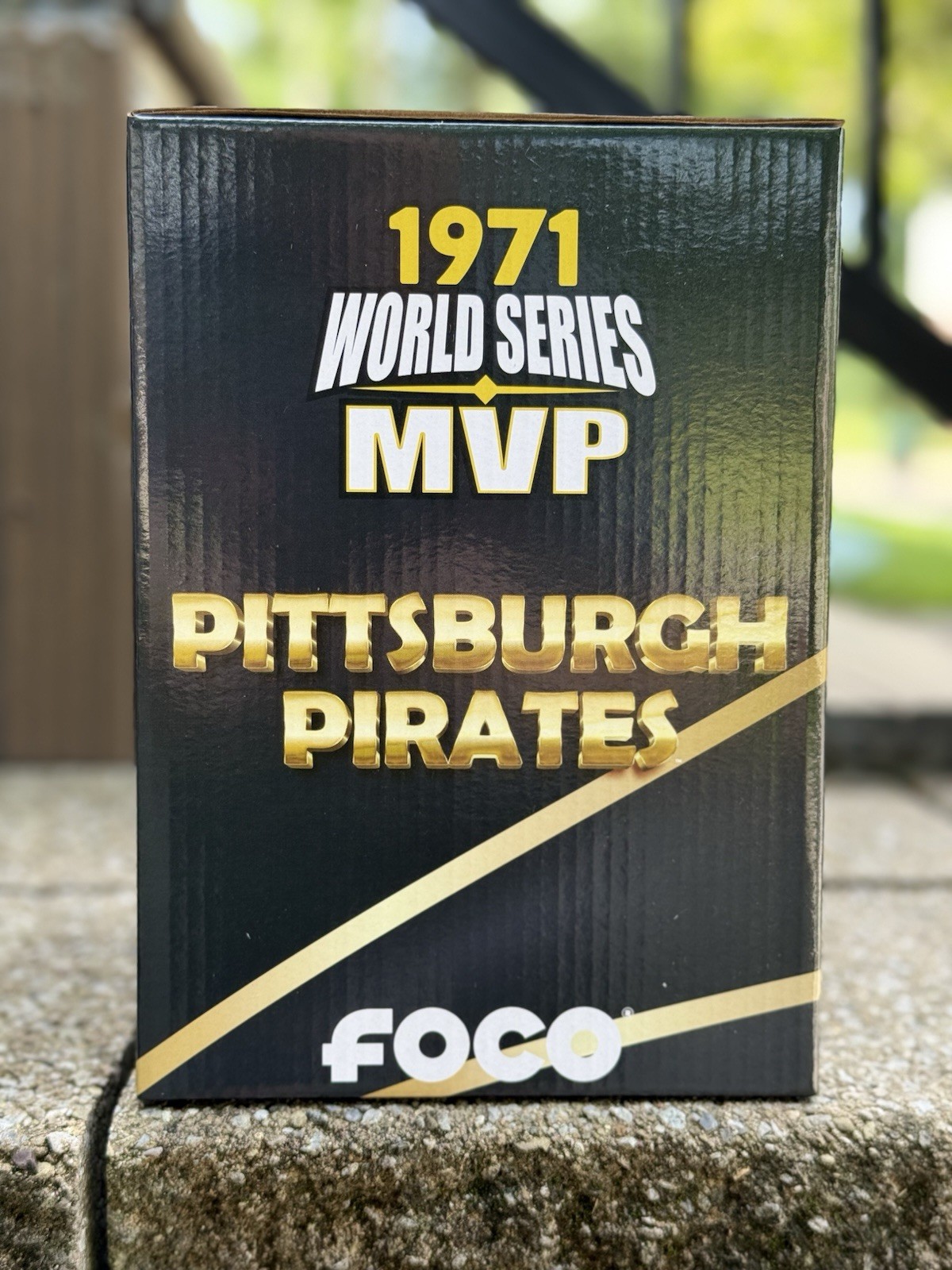 Roberto Clemente Pittsburgh Pirates 1971 World Series MVP Bobblehead FOCO NEW 5”
