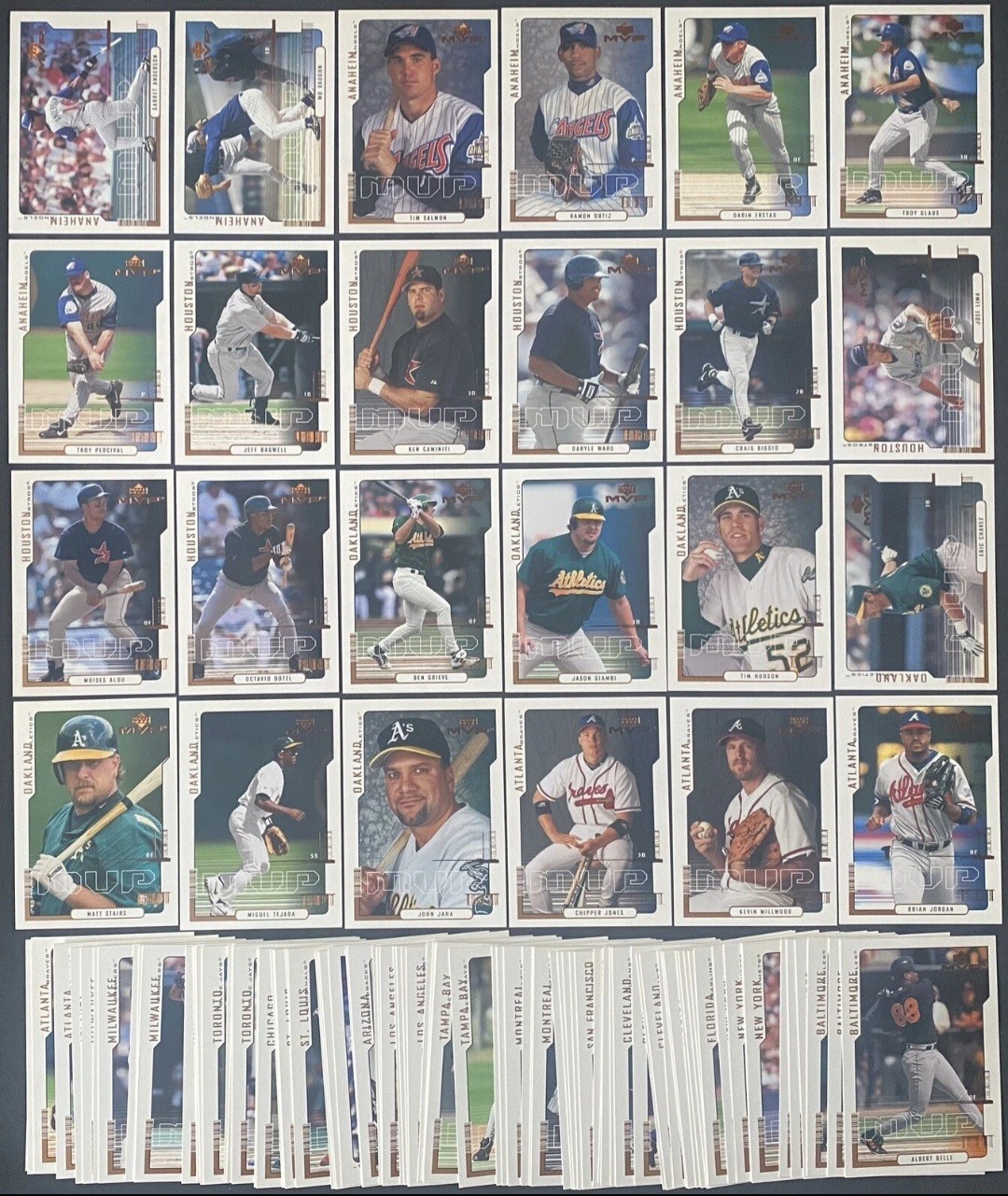 2000 Upper Deck MVP Baseball You Pick the Card.99 Cents Free Shipping Must Buy 2