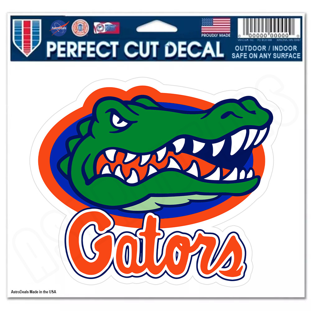 Florida Gators Logo NCAA College Vinyl Sticker Decal *Size: 3″-12″*