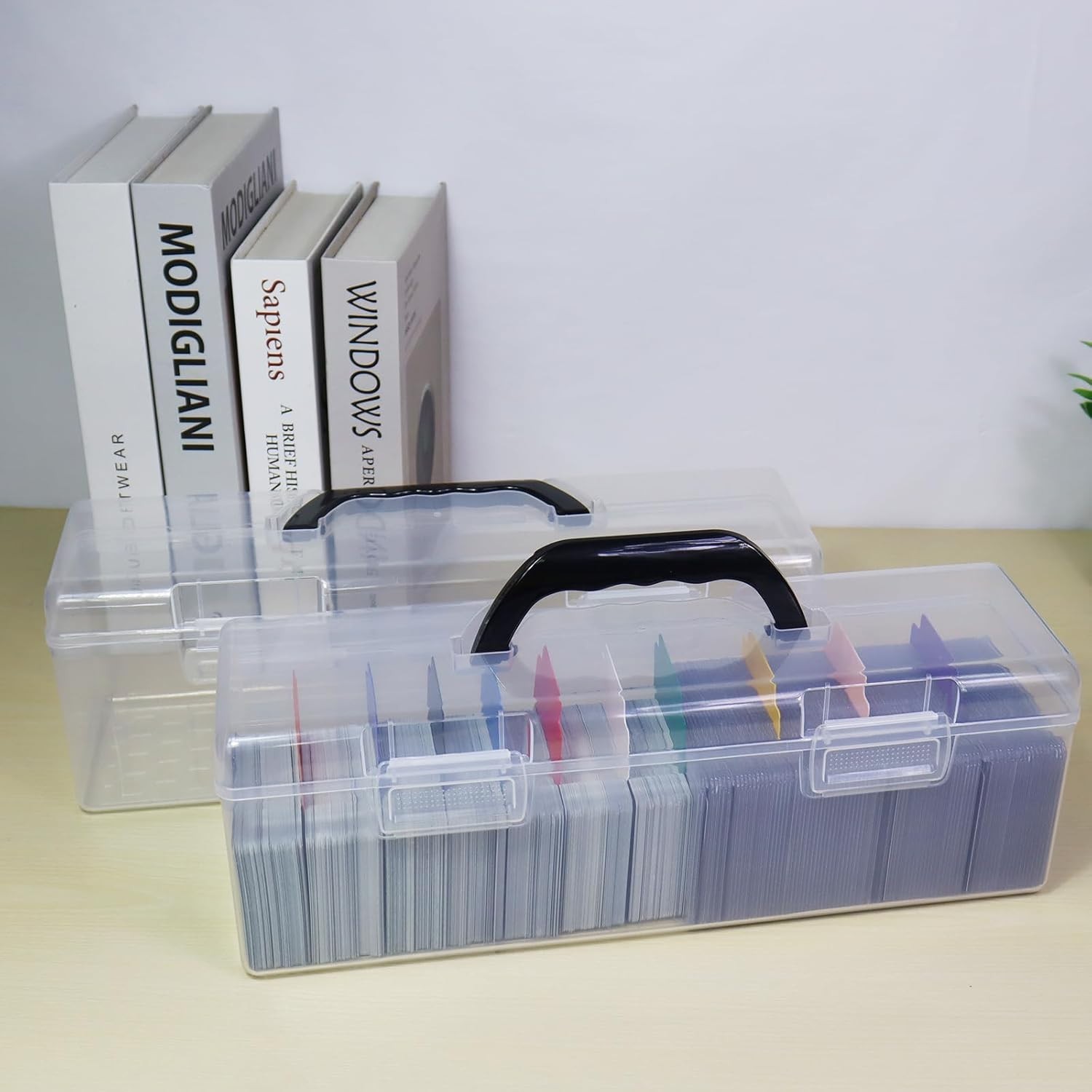 Large Capacity Card Holder, Waterproof with Buckle Closure for Safe Storage