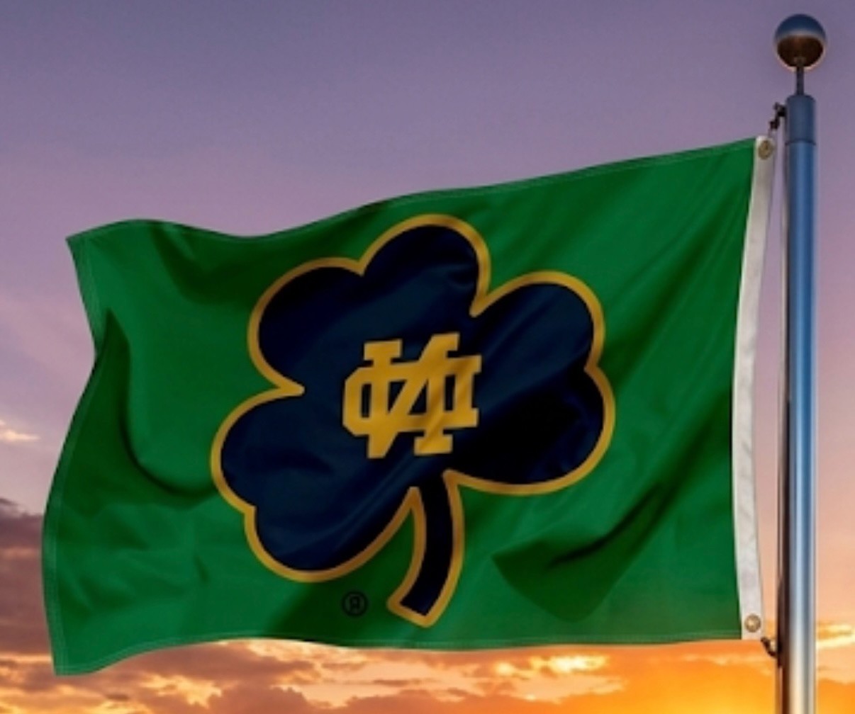 Notre Dame Fighting Irish 3×5 FT FLAG/Banner Basketball/Football NCAA FREE Ship