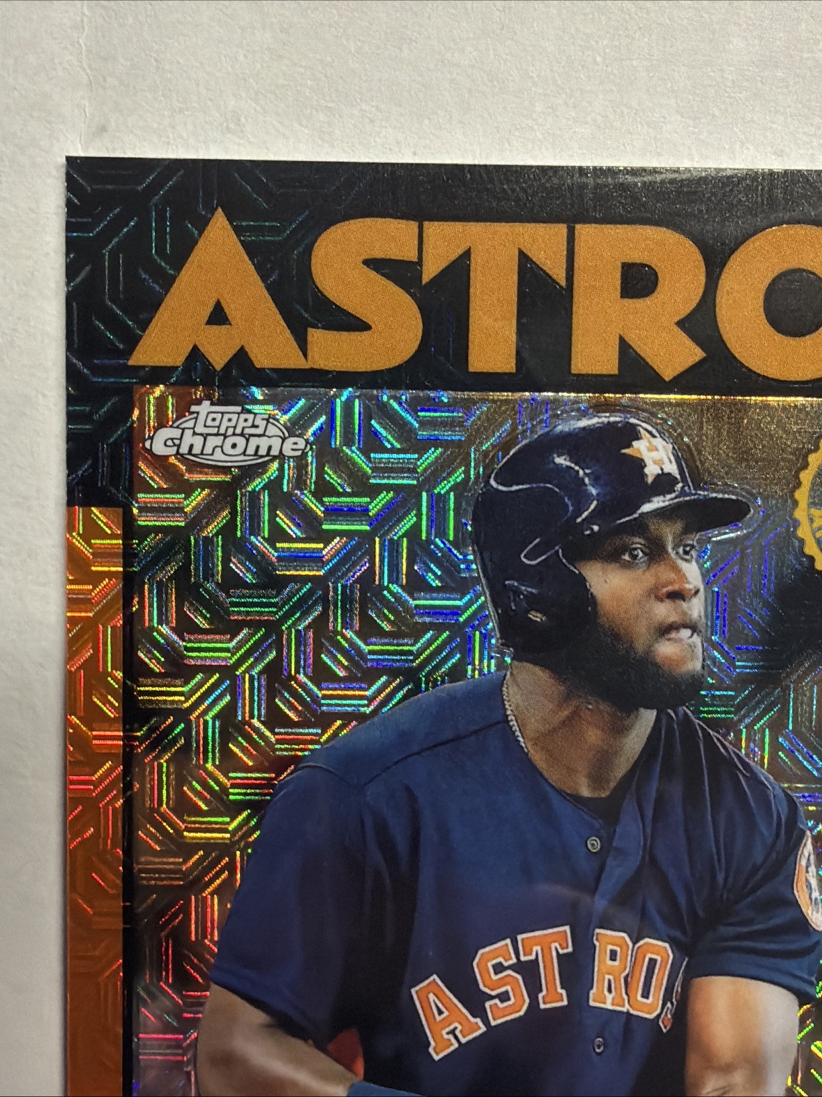 2021 Topps Silver Pack Yordan Alvarez #86BC-67 /25 Orange Color Match Astros