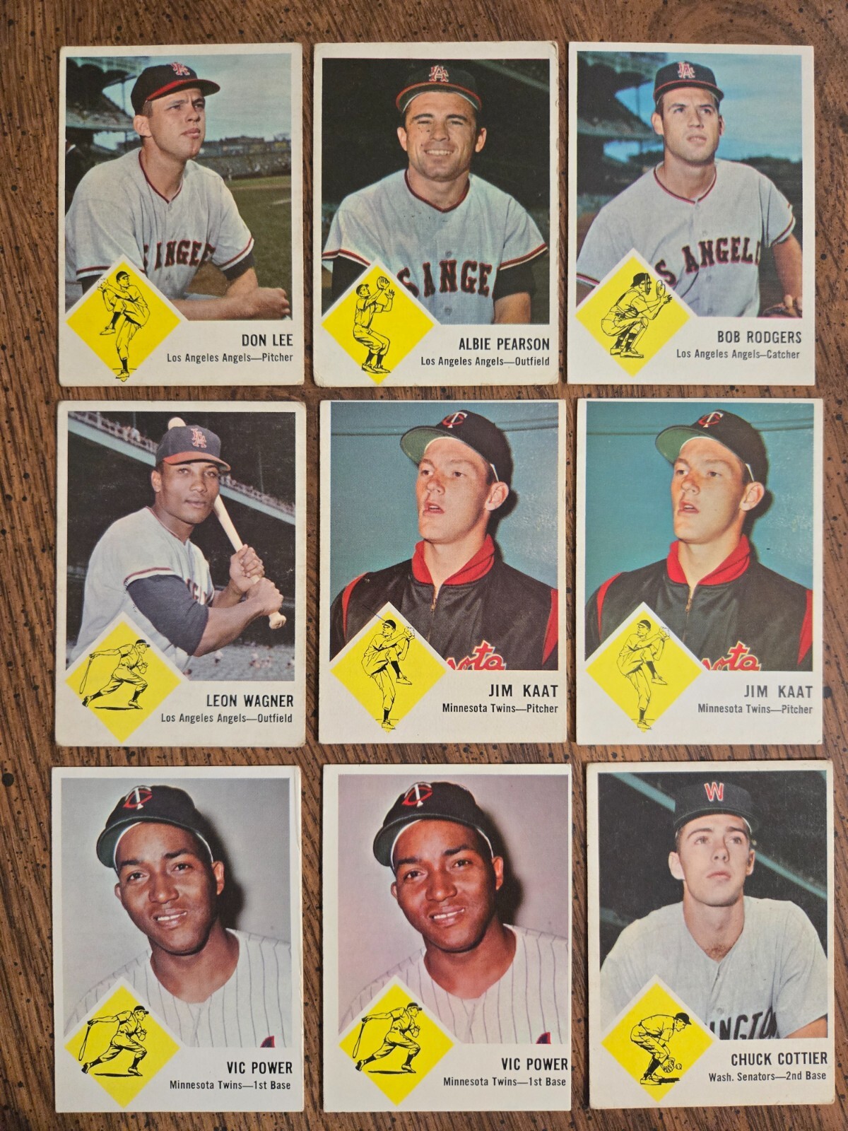 1963 FLEER BASEBALL GREATS #9 – #65 ****FREE SHIPPING****