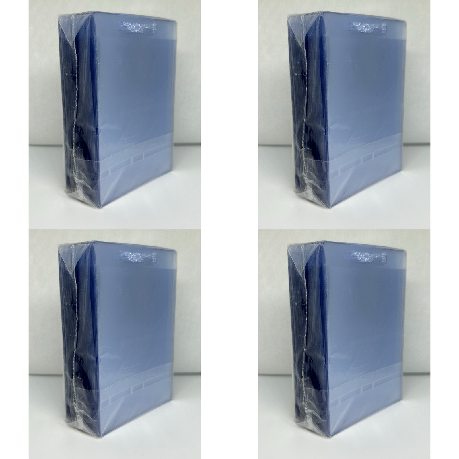 CARD SAVERS – 4 PACK – 200 SEMI REGID SIZE 1 – CARD HOLDERS – HUMONGOUS HOARD