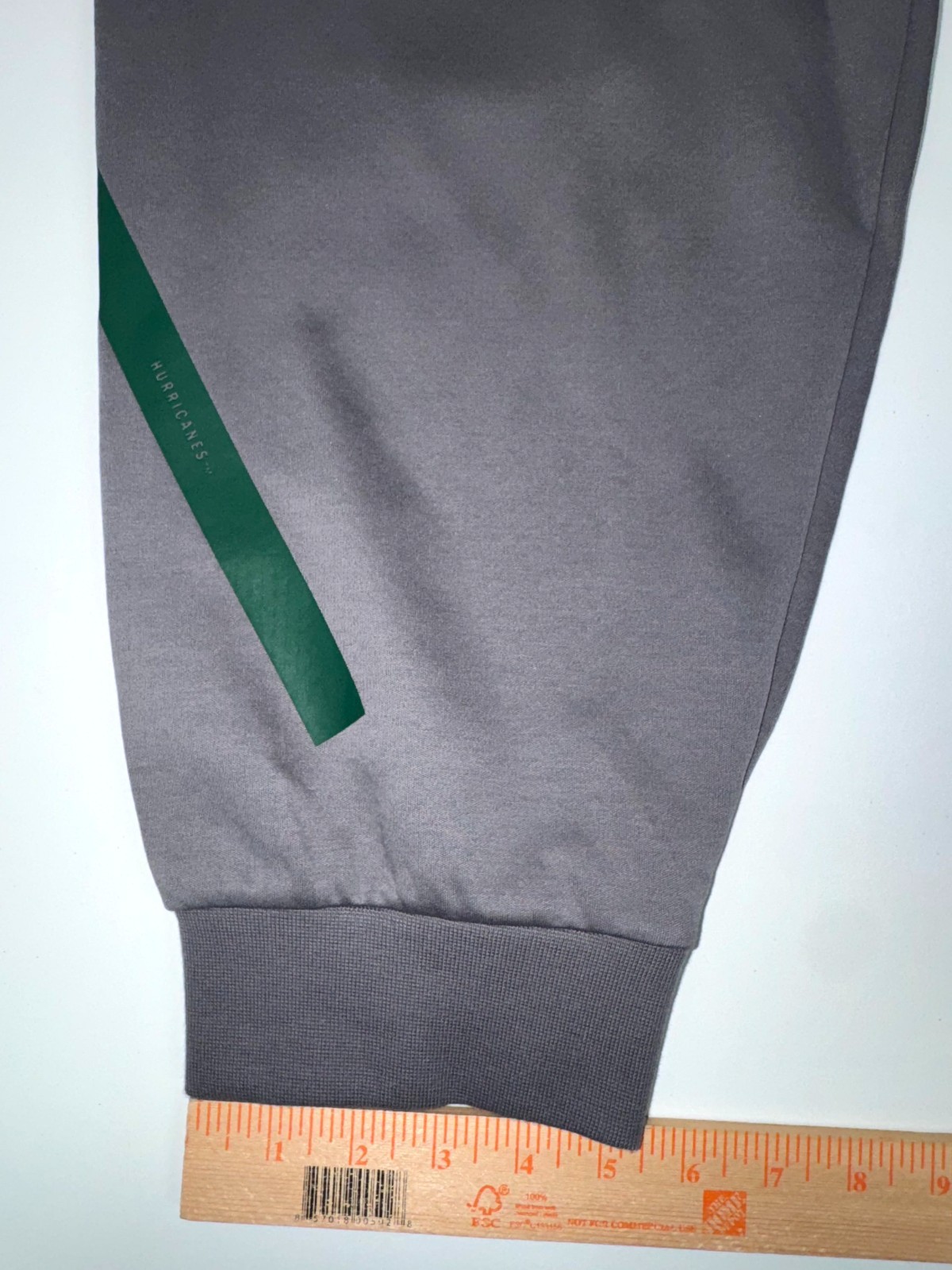 Adidas Miami Hurricanes CFB Team Issued Pants Men Gray Football Texas A&M Game