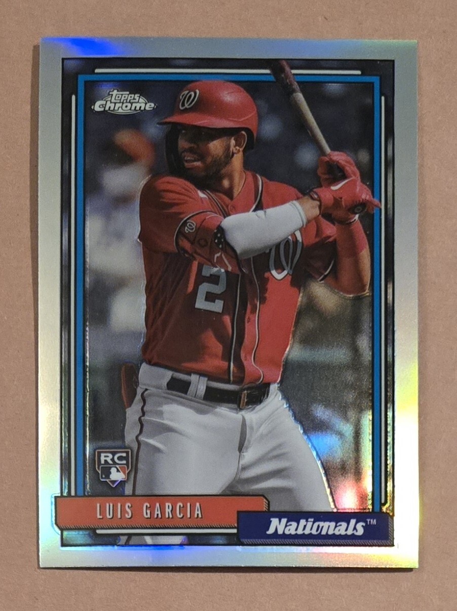 Luis Garcia 2021 Topps Chrome 1992 Redux Refractor Rookie RC #TC92-50