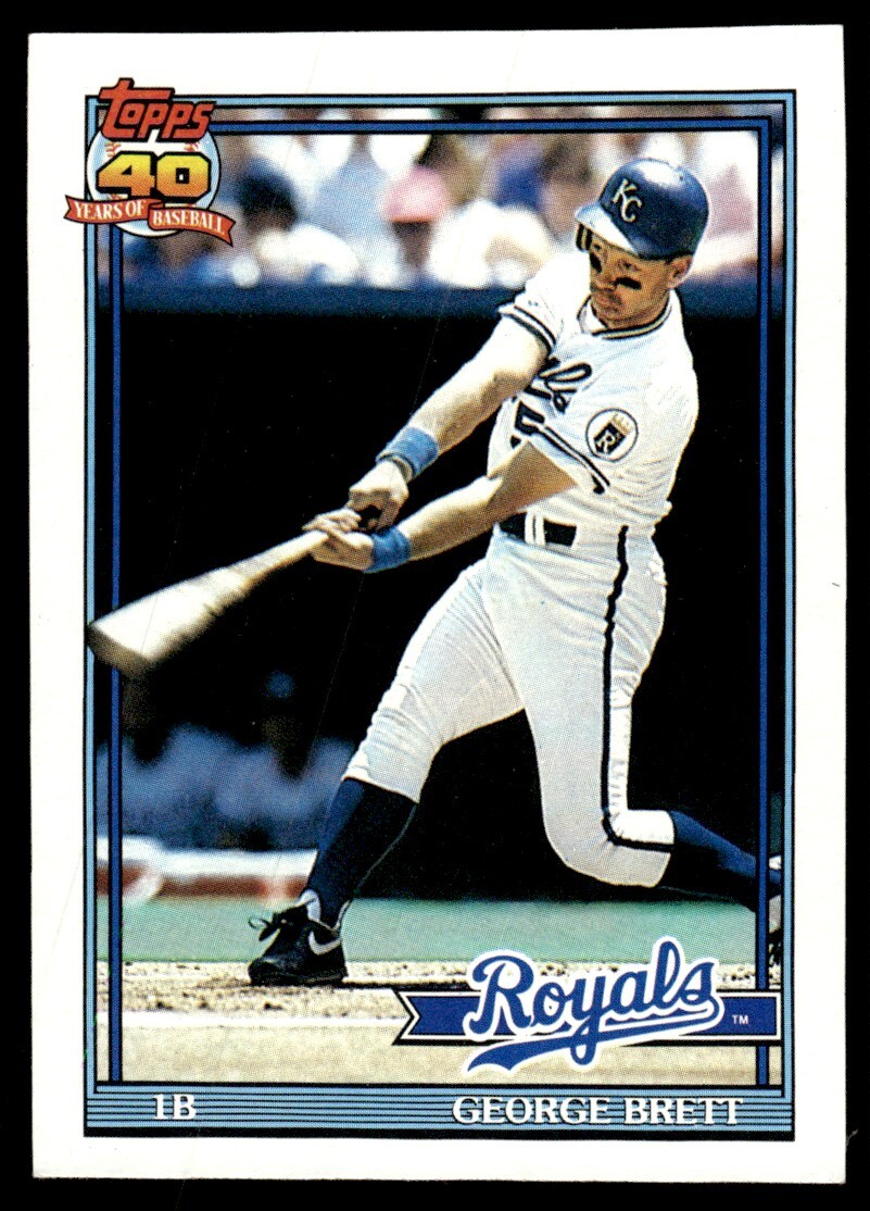 1991 Topps George Brett #540