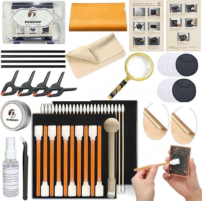 17-In-1 in Box Professional Card Cleaning & Polishing Kit – Complete Restoration
