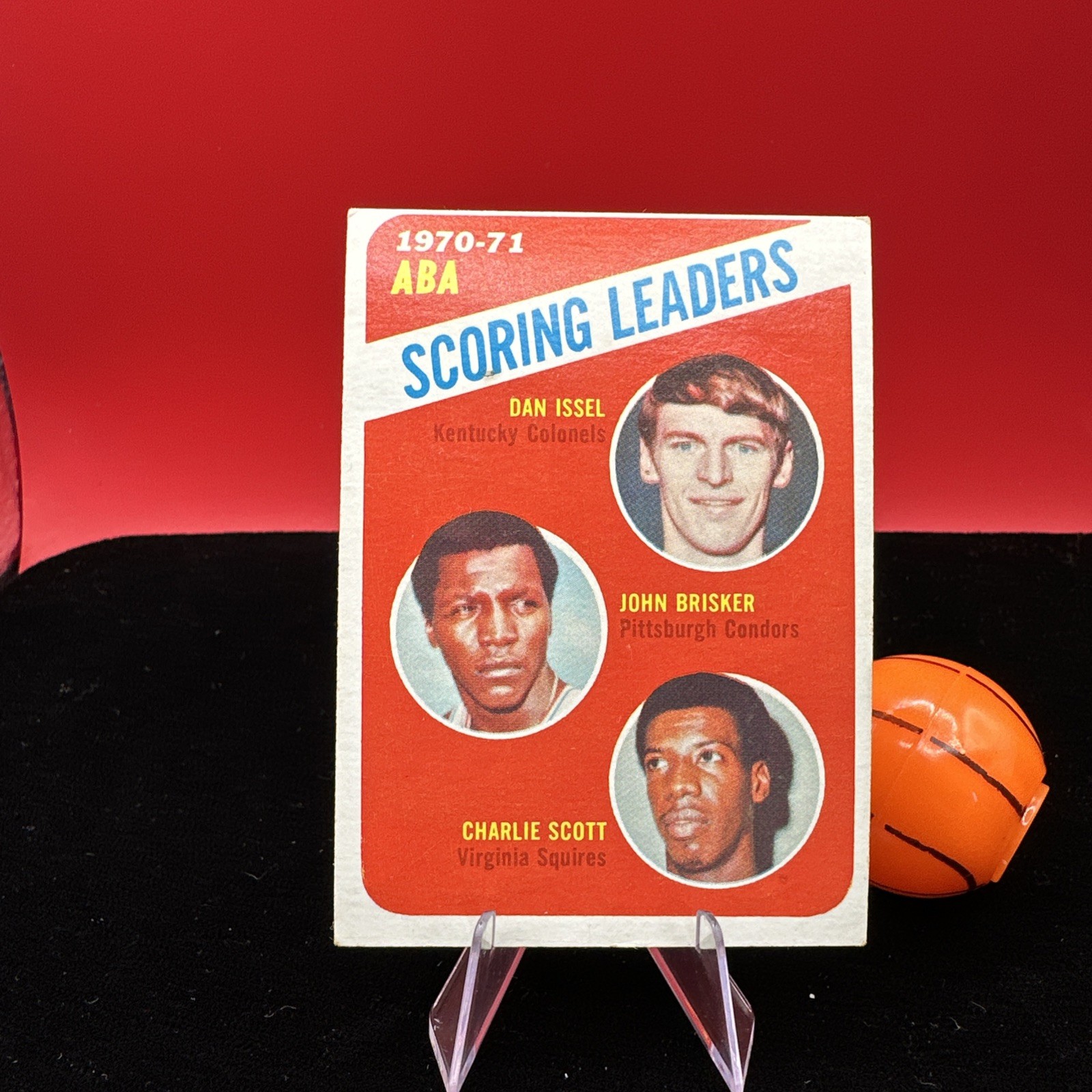 1971-72 Topps – League Leaders Dan Issel, Scott, Brisker #146 (RC) Free ship