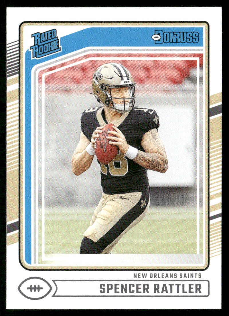 Spencer Rattler 2024 Donruss #359 RC New Orleans Saints