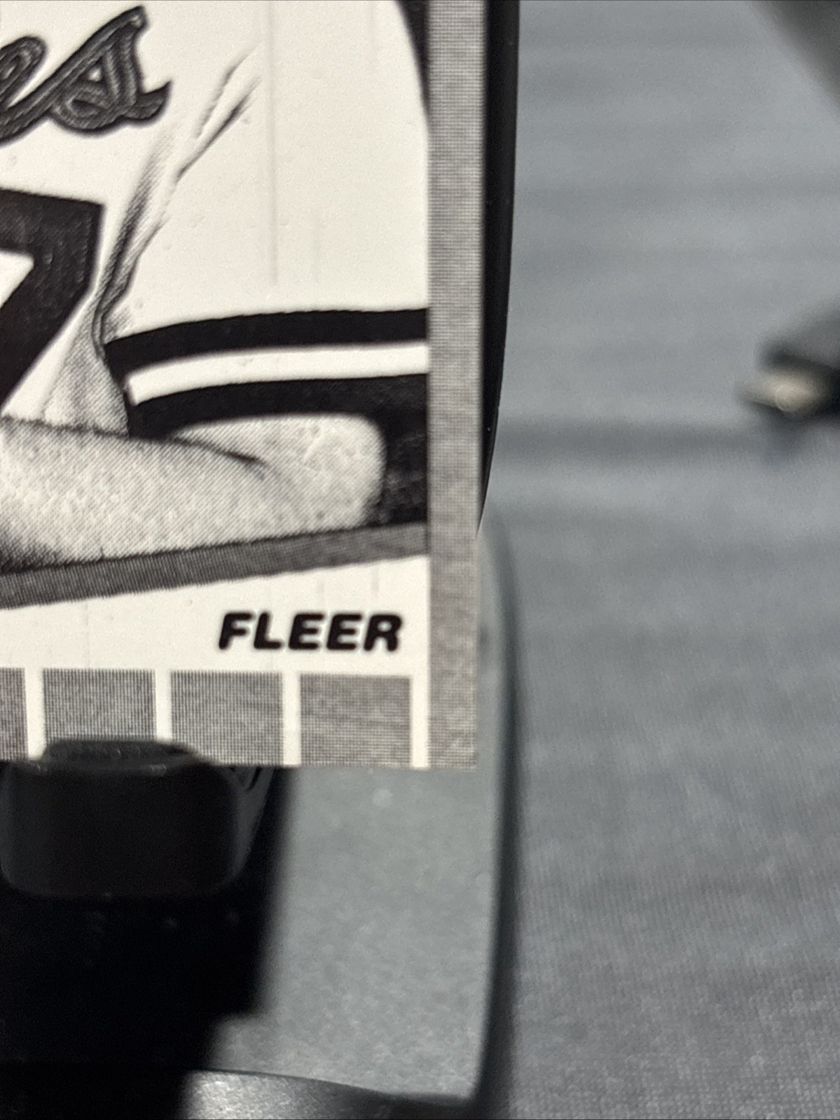 1989 Fleer Billy Ripken F FACE ‘TEST RUN’ Black & White Error Card NO.616