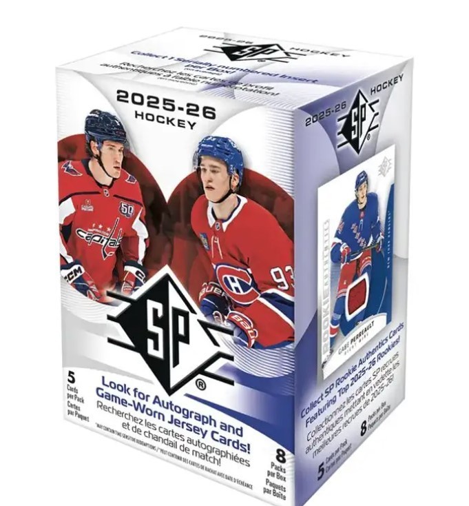 2025-26 Upper Deck SP Hockey Blaster Box